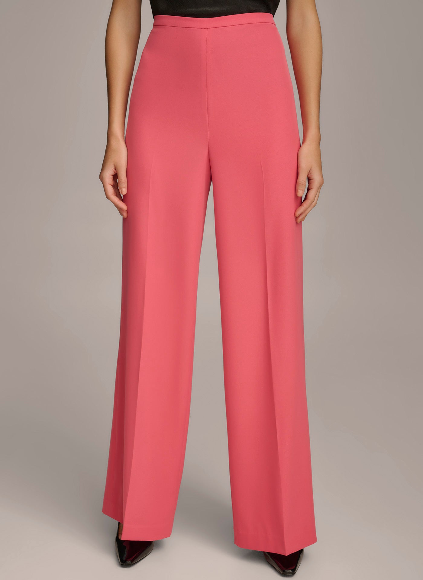 (image for) PLEASANT WIDE LEG HIGH WAISTED PANT